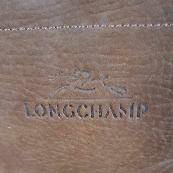 Longchamp Brown Leather Tote Bag - Picture 2 of 16